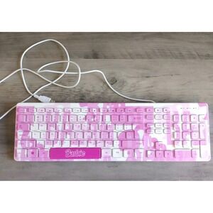 Barbie Themed Printed Computer Keyboard‎ 2023 Works